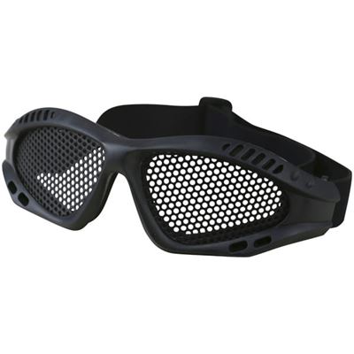 Goggles metal grid BLACK