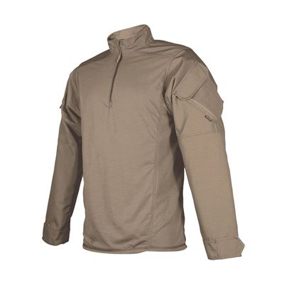 URBAN FORCE TRU 1/4 ZIP Combat Shirt COYOTE