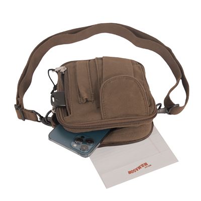 ROTHCO EXCURSION Shoulder Bag BROWN | Army surplus MILITARY RANGE