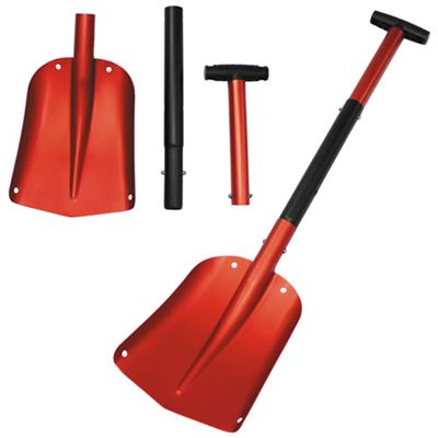 Avalanche shovel folding DELUXE with bag