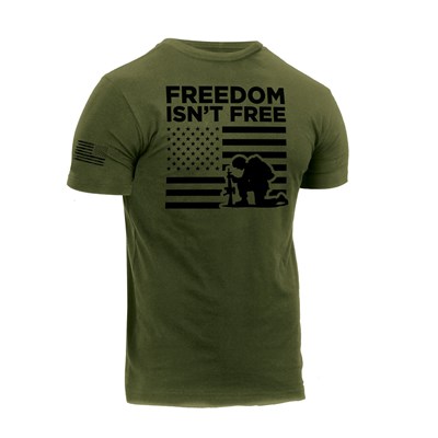 Freedom Isn't Free T-Shirt GREEN