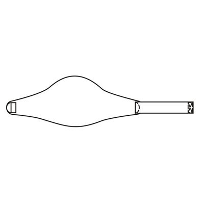 Waist belt GOPAS BLACK