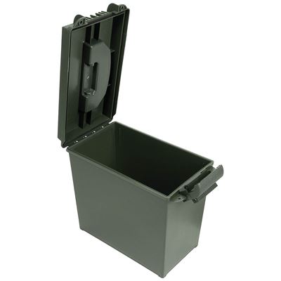 Plastic Ammo Box cal. 50 mm GREEN