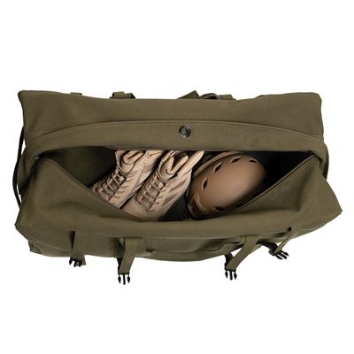 GI Type Enhanced Canvas Duffle Bag OLIVE