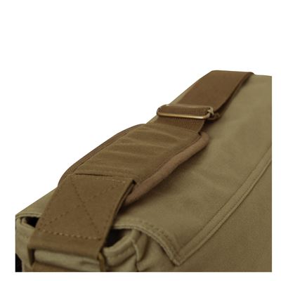 Deluxe Vintage Canvas MESSENGER Bag OLIV DRAB