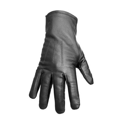 Italian leather gloves BLACK