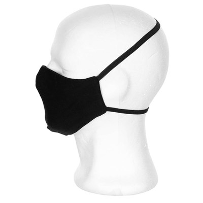 Veil for covering mouth and nose BLACK