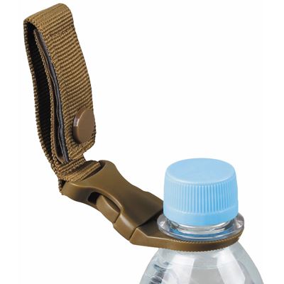 Bottle holder for belt MOLLE COYOTE