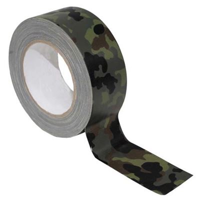 Masking tape BW Textile Flecktarn 5 cm x 25m