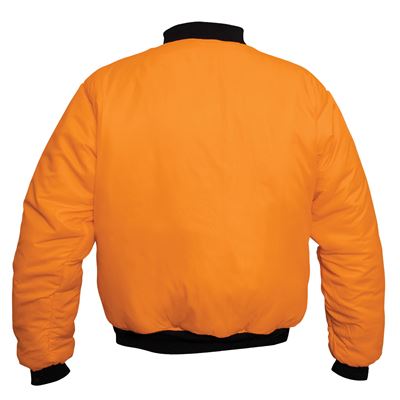 Enhanced Nylon MA-1 Flight Jacket BLACK