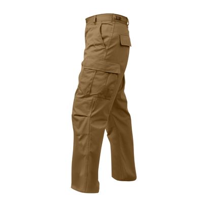 Pants BDU ZIPPER FLY RELAXED COYOTE BROWN