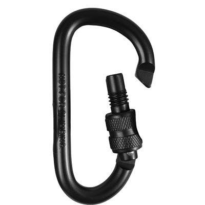 Carabiner 80 mm BLACK ROTHCO 294 3