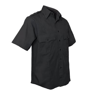 POLICE AND SECURITY shirt short sleeve BLUE