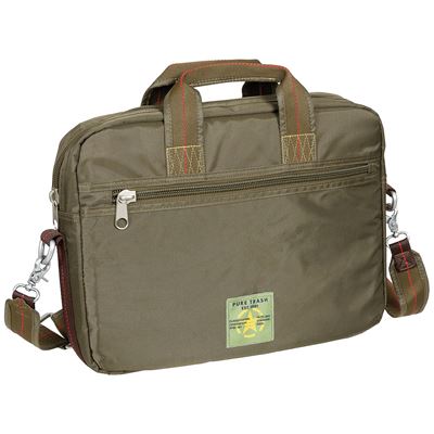 Large Shoulder Bag with Carbine OLIVE Pure Trash 30033 2
