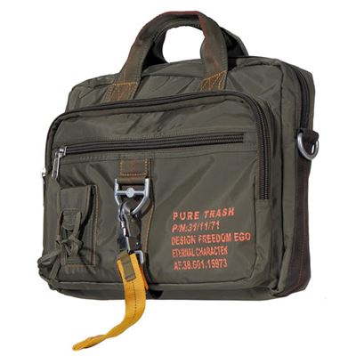 Large Shoulder Bag with Carbine OLIVE