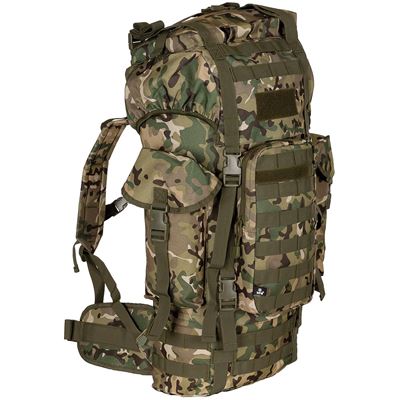 Combat backpack MOLLE 65 l padded + ALU reinforcement OPERATION CAMO