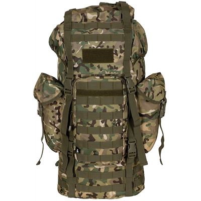 Combat backpack MOLLE 65 l padded + ALU reinforcement OPERATION CAMO MFH 30250X 2