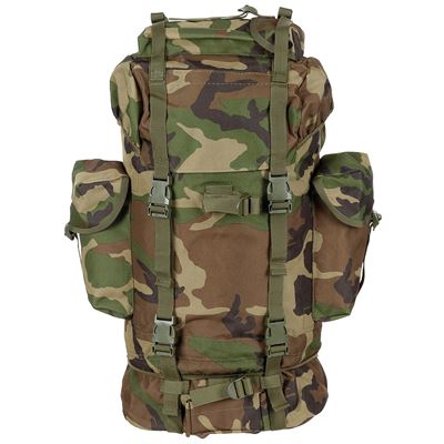 Camouflage Armee Militär Rucksack Bag Mod BW Kampfrucksack  flecktarn groß 