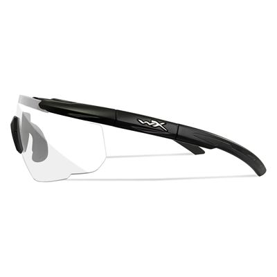 Tactical sunglasses SABER ADVANCED BLACK frame CLEAR lenses