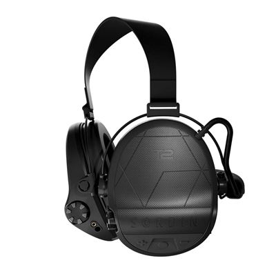 Supreme T2 neckband electronic tactical headphones BLACK