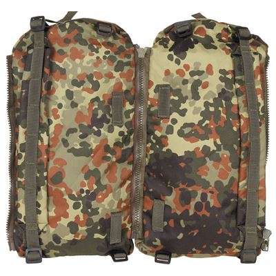 Backpack Alpin 110L 2 removable side pockets Flecktarn
