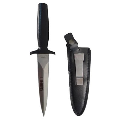 Knife dagger into the shoes RAIDER I STAINLESS STEEL with case