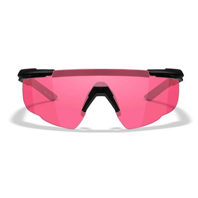 Tactical sunglasses SABER ADVANCED BLACK frame VERMILLION lenses WILEY X 304-W 2