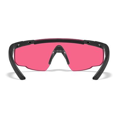 Tactical sunglasses SABER ADVANCED BLACK frame VERMILLION lenses WILEY X 304-W 6