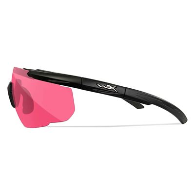 Tactical sunglasses SABER ADVANCED BLACK frame VERMILLION lenses WILEY X 304-W 5