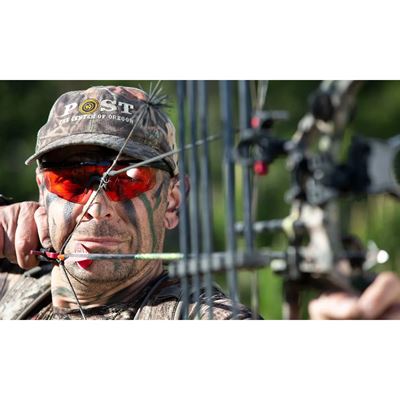 Tactical sunglasses SABER ADVANCED BLACK frame VERMILLION lenses WILEY X 304-W 3