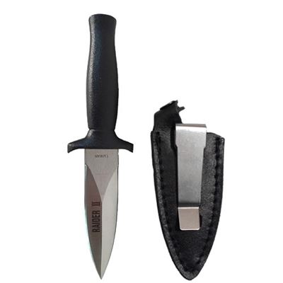Knife dagger into the shoes RAIDER II Stainless Steel with case