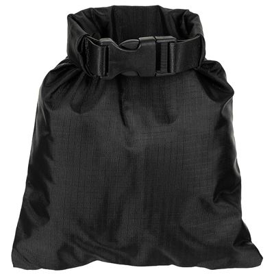 Bag waterproof small rip-stop 24 x 16 cm BLACK