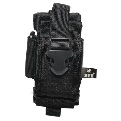 MOLLE pouch 90° for cellular phone BLACK