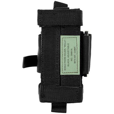 MOLLE Mobile Phone Holder Adjustable BLACK