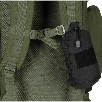 Pouch for shoulder strap MOLLE BLACK