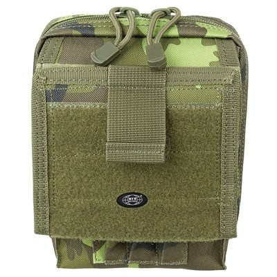MOLLE pouch on the map czech camo M95