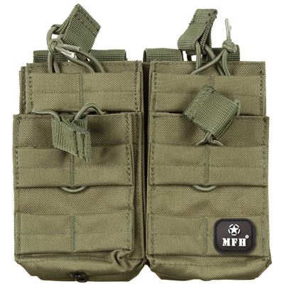 MODULAR double pouch pockets OLIVE 4