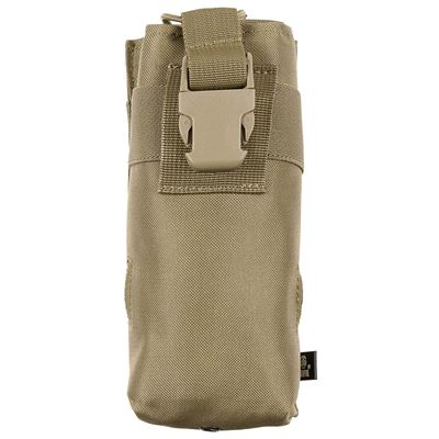 Case on the radio MOLLE COYOTE BROWN