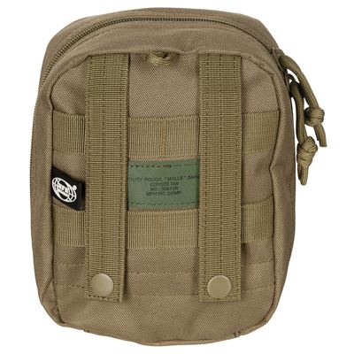 Case UNI 13x7x19 cm small MOLLE COYOTE BROWN