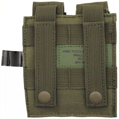 Pouch MOLLE Double the gun. stocks. OLIVE