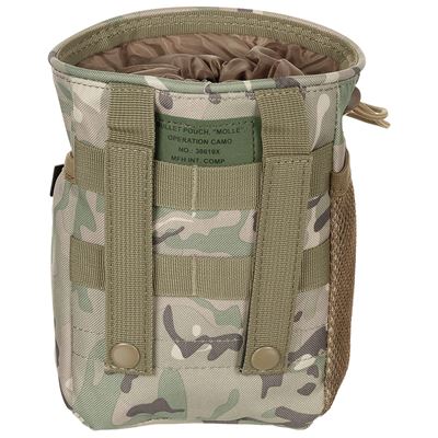 MOLLE pouch for empty containers OPERATION CAMO