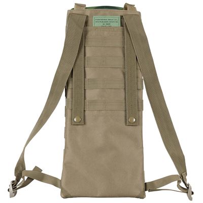 Bag to 2.5 liters water MOLLE COYOTE BROWN