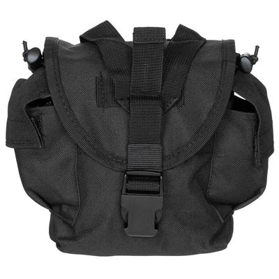 Utility MOLLE Pouch for 1l Bottle BLACK