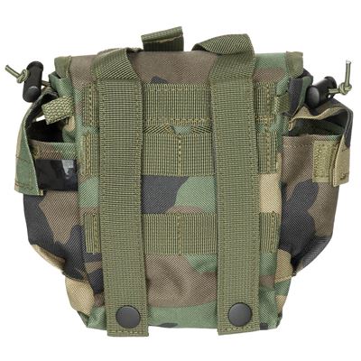 Utility MOLLE Pouch for 1l Bottle WOODLAND