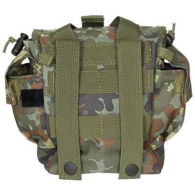 MOLLE pouch for bottle 1l/Utility Flecktarn