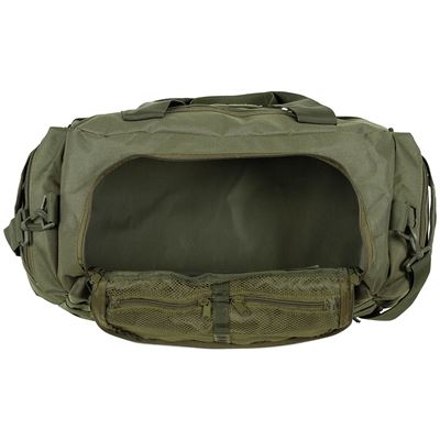 Pilot BW helmet bag GREEN/ORANGE MFH 30646B 3