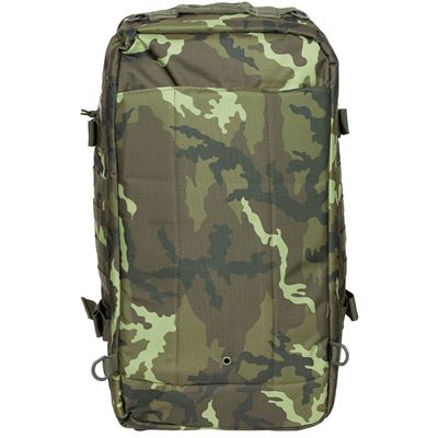 Bag combined with backpack TRAVEL Czech camo 95 forest
