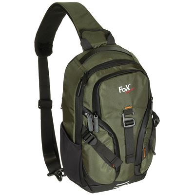 Shoulder backpack TRAVEL SLING GREEN