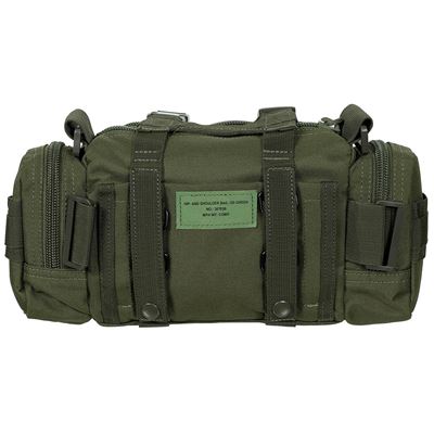 Tactical multifunctional UNI waist belt with strap OLIVE