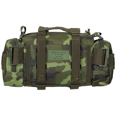 Tactical multifunctional UNI waist belt with strap CZECH camo 95